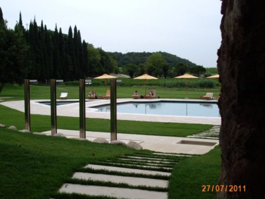 Pavimentazione piscina Hotel