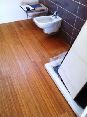 Pavimenti in legno per il bagno